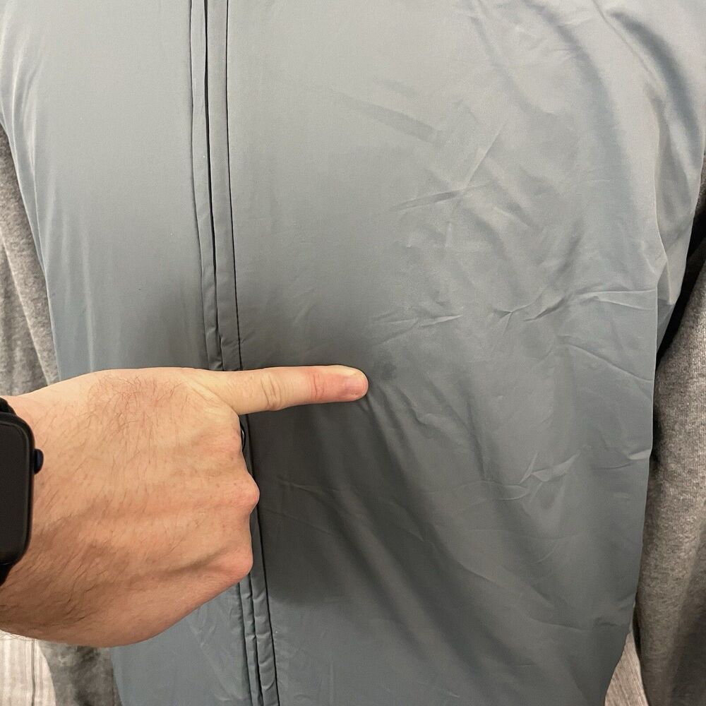 Nike Men's XXL Grey Cristiano Ronaldo CR7 Full Zip Activewear Jacket 505577 - Picture 6 of 11